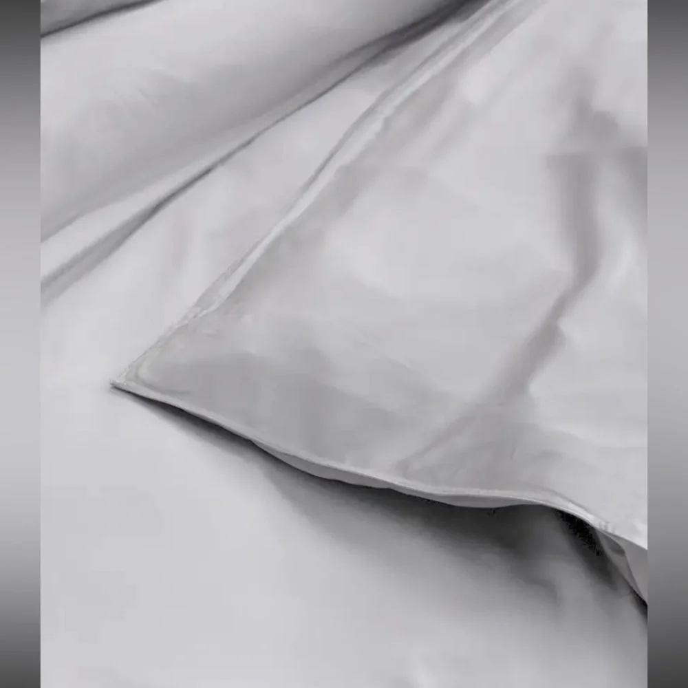 Quince Bamboo Duvet King/Cal King Light Grey